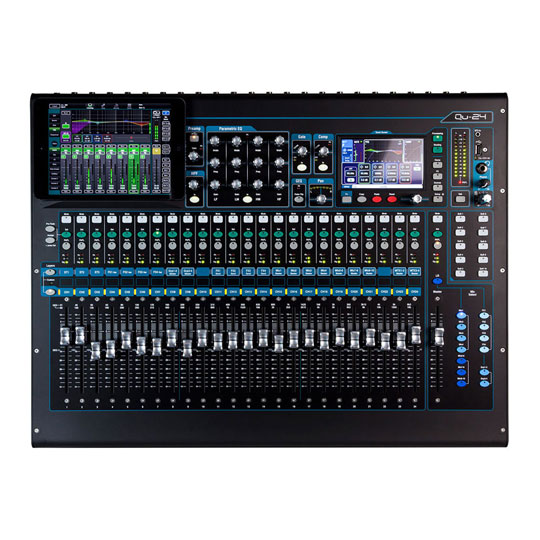 Allen & Heath - Qu-24, Digital Mixer + AH AR2412 + 30m Reel + Cover : image 2