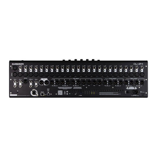 Allen & Heath - Qu-24, Digital Mixer + AH AR2412 + 30m Reel + Cover : image 3