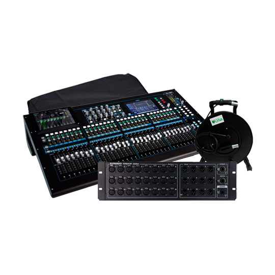 Allen & Heath - QU-32 + AH AR2412 + 30m Reel + Cover