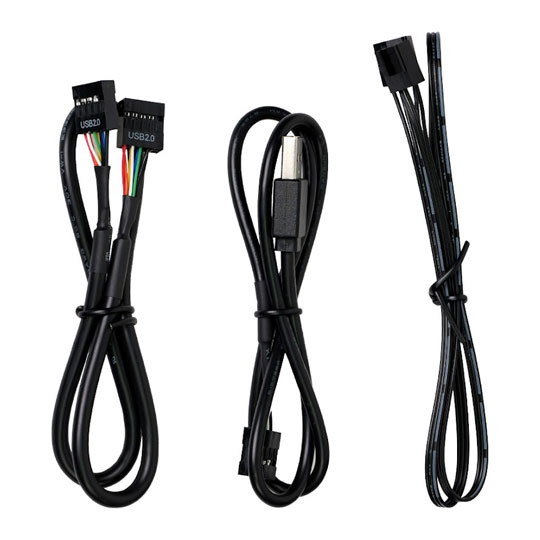 Lian Li EDGE GOLD USB & Fan Hub Black : image 4