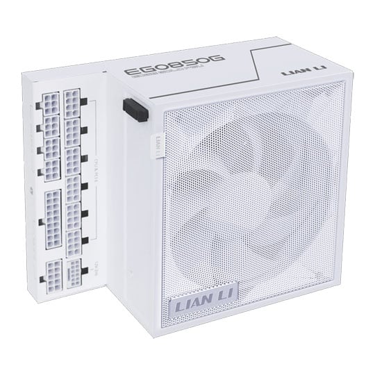 Lian Li EDGE GOLD 850 Watt Fully Modular 80+ Gold PSU - White