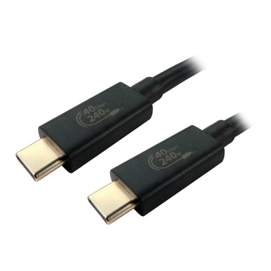 Xclio USB4 V2 Gen3x2 40Gbps TB4 240W PD3.1 Durable Charge & Sync 8K@60Hz Cable EPR 1M