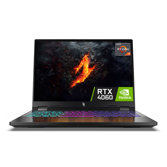 Acer Nitro 14 AMD NH.QQLEK.002 14.5" WUXGA IPS 120Hz Ryzen 7 RTX 4060 Gaming Laptop