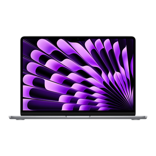 Apple MacBook Air 13 M3 8 Core CPU 16GB RAM 256GB SSD MacOS Space Grey Laptop LN153396 MC8G4B A SCAN UK