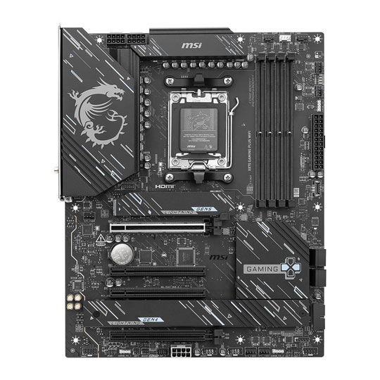 MSI X870 GAMING PLUS WIFI AM5 DDR5 PCIe 5.0 ATX Motherboard