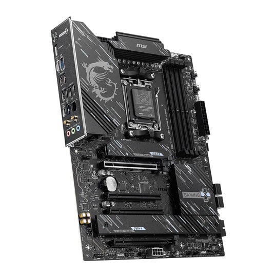 MSI X870 GAMING PLUS WIFI AM5 DDR5 PCIe 5.0 ATX Motherboard : image 3