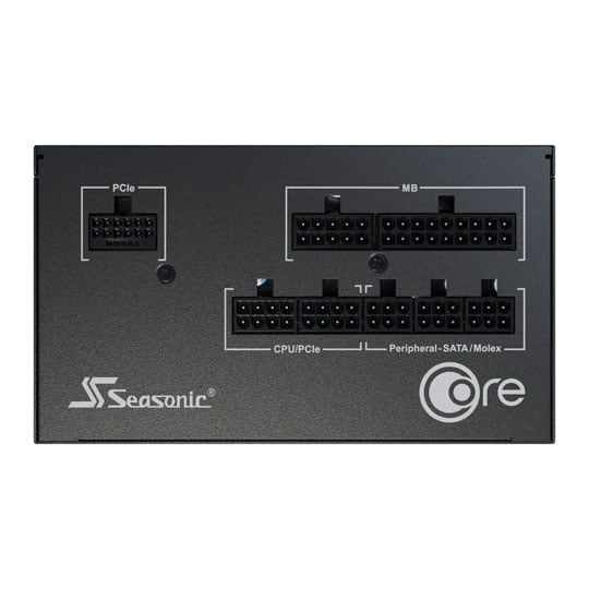 Seasonic Core GX ATX 3 2024 650W Fully Modular 80+ Gold PCIE 5.1 Power Supply/PSU ATX3.1 : image 4