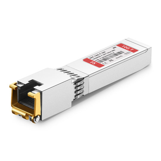 FS NVIDIA/Mellanox MFM1T02A-T-I 10GBASE-T SFP+ Copper RJ-45 30m Transceiver Module : image 1