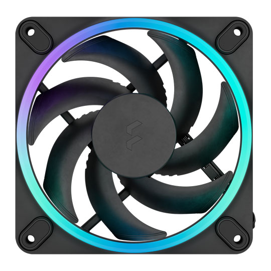 Fractal Design Momentum 12 RGB 120mm Fractal-Connect PWM Cooling Fan Black