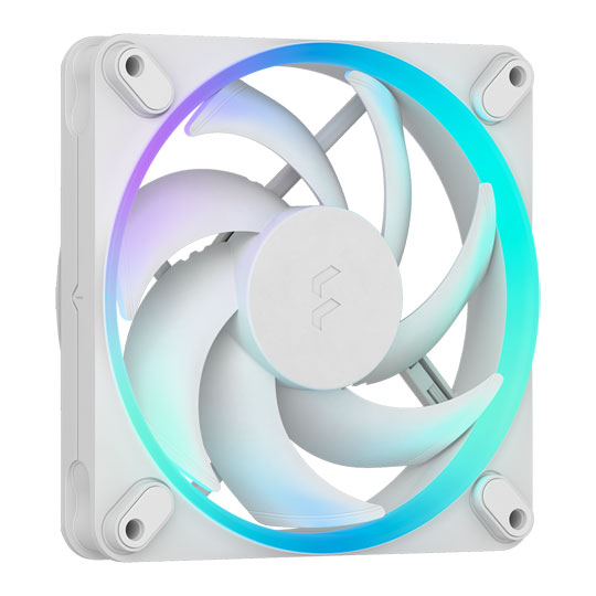 Fractal Design Momentum 12 RGB 120mm Fractal-Connect PWM Cooling Fan White