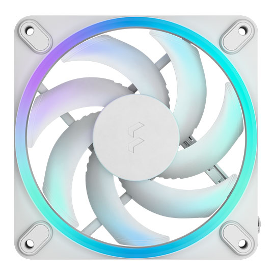Fractal Design Momentum 12 RGB 120mm Fractal-Connect PWM Cooling Fan White