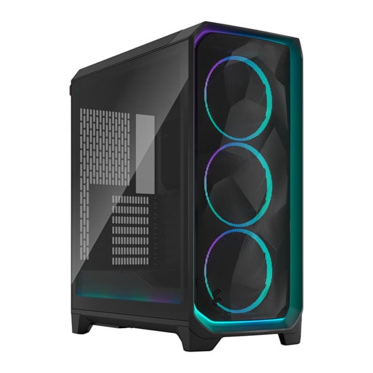 Fractal Design Meshify 3 Black Ambience Pro RGB Mid Tower PC Gaming Case