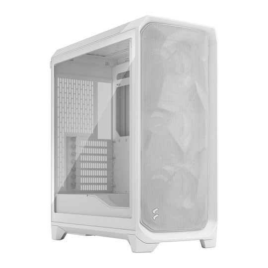 Fractal Design Meshify 3 White TG Mid Tower PC Gaming Case