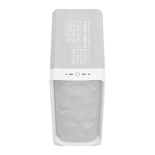 Fractal Design Meshify 3 White TG Mid Tower PC Gaming Case : image 3