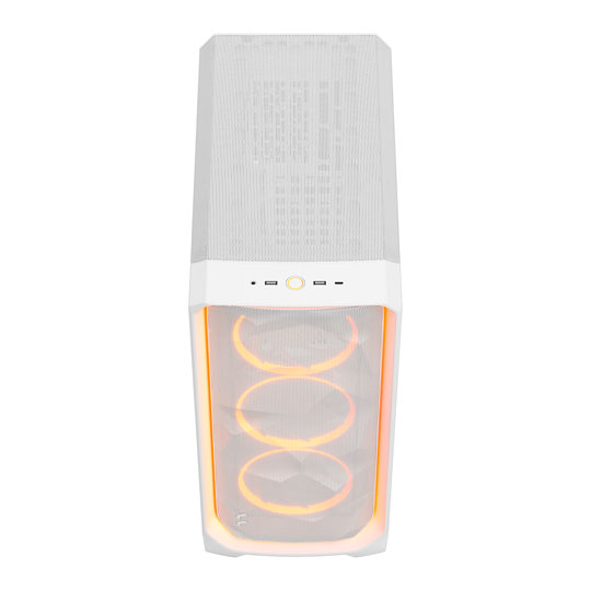 Fractal Design Meshify 3 White Ambience Pro RGB Mid Tower PC Gaming Case : image 3