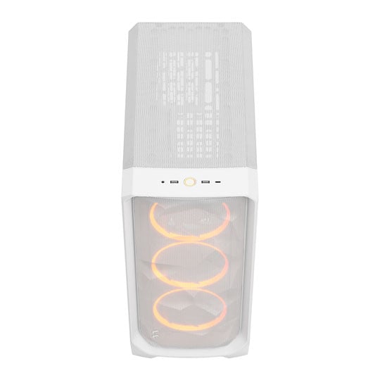 Fractal Design Meshify 3 White RGB Mid Tower PC Gaming Case : image 3