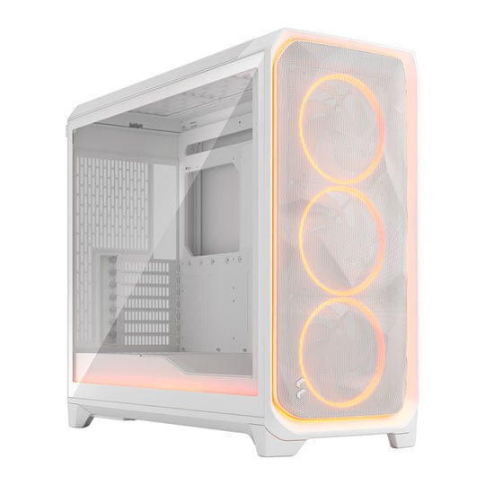 Fractal Design Meshify 3 XL White Ambience Pro RGB Mid Tower PC Gaming Case