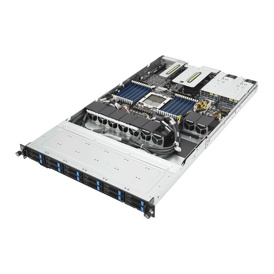 ASUS RS501A-E12-RS12U AMD EPYC 9005 Series SP5 1U 12 Bay OCP Barebone Server