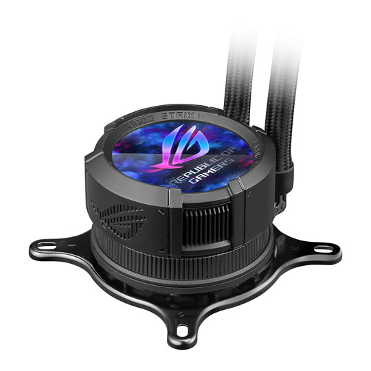 ASUS ROG STRIX LC III LCD 360mm ARGB Black AIO Intel/AMD CPU Water Cooler : image 3