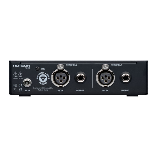Black Lion Audio Auteur MKIII 2-Channel Microphone Preamplifier