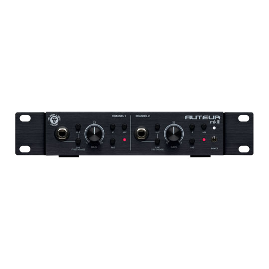 Black Lion Audio Auteur MKIII 2-Channel Microphone Preamplifier : image 4