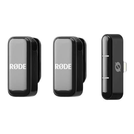 Rode Wireless Micro Ultra-Compact Wireless Microphone, Lightning (Black) : image 2
