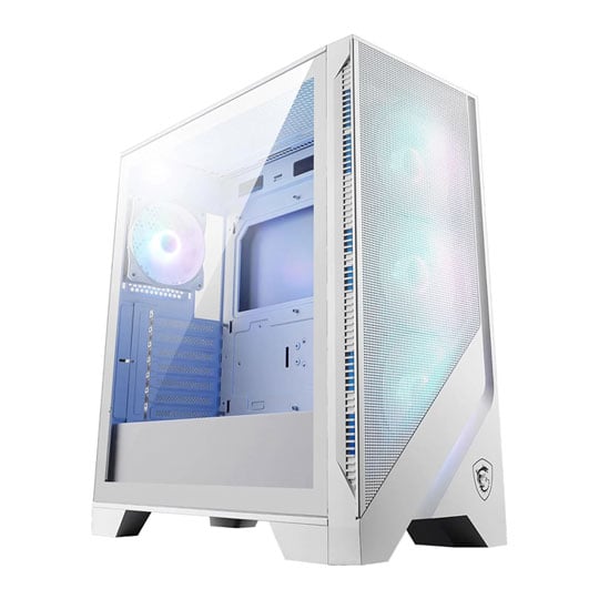 MSI MAG FORGE 320R Airflow White Mid Tower PC Case