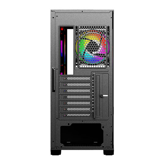 Vida Solus Black Tempered Glass ATX PC Gaming Case : image 4