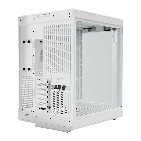 HYTE Y70 Touch Infinite Dual Chamber Tempered Glass Mid Tower Gaming Case with 14.9" 60Hz Display : image 3