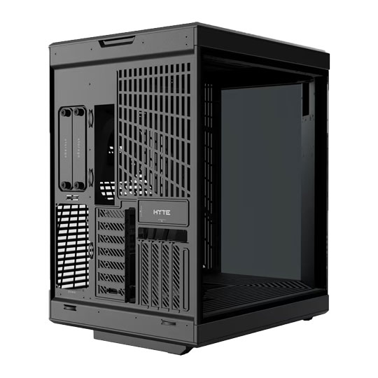 HYTE Y70 Touch Infinite Dual Chamber Tempered Glass Mid Tower Gaming Case with 14.9" 60Hz Display : image 3