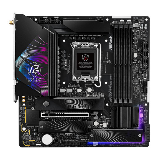 Open Box ASRock Z890M RIPTIDE WiFi DDR5 PCIe 5.0 mATX Motherboard