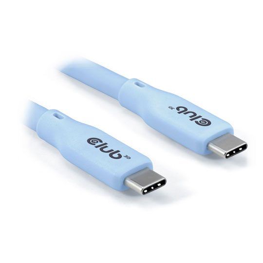 Club3D 2m Blue USB Type-C to USB Type-C Cable