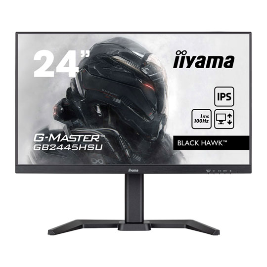 iiyama 24" G-MASTER GB2445HSU-B2 Full HD 100Hz Adaptive Sync IPS Gaming Monitor