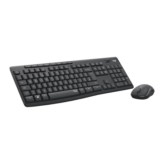 Logitech MK295 Silent Wireless UK Combo Keyboard and Mouse