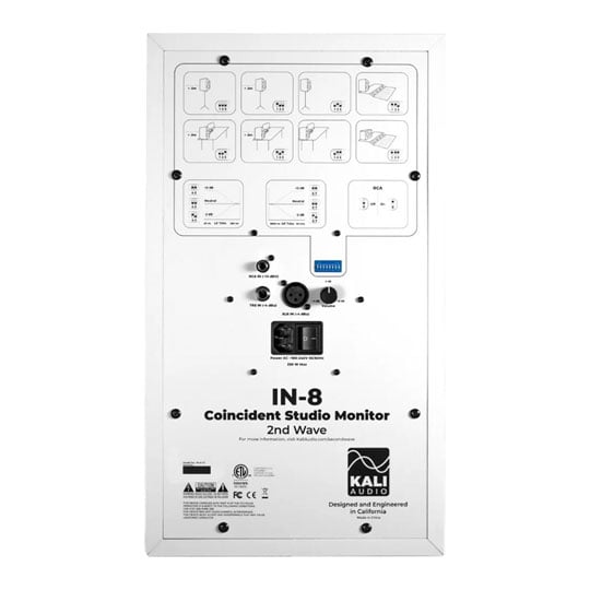 Kali IN-8 V2 8-inch Powered Studio Monitor - White