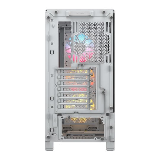 Corsair FRAME 4000D RS White Tempered Glass Modular ARGB Mid Tower ATX PC Case : image 4