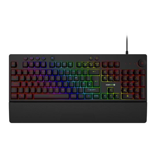 GameMax Pulse 4-in-1 Pro RGB Keyboard Mouse Headset and Mouse Pad Combo