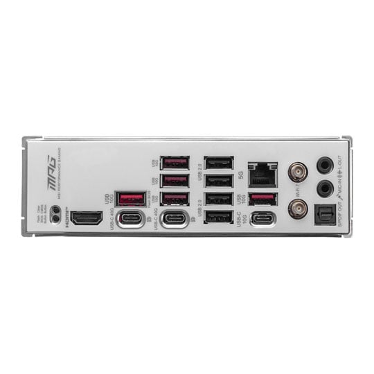 MSI MPG X870E EDGE TI WiFi AM5 DDR5 PCIe 5.0 ATX Motherboard : image 4
