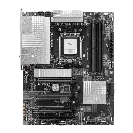 MSI PRO B850-P WiFi AM5 DDR5 PCIe 5.0 ATX Motherboard