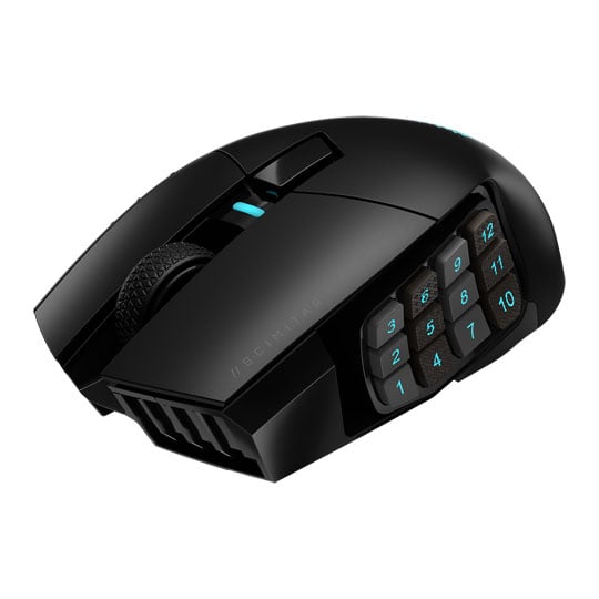 Refurbished Corsair SCIMITAR WIRELESS MMO/MOBA Optical Gaming Mouse : image 4