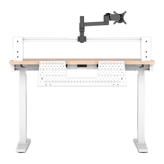 Corsair Platform:4 Elevate Desk (Light-Wood) Adjustable-Height : image 4