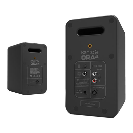 Kanto ORA4 Powered Reference Speakers - Black : image 2