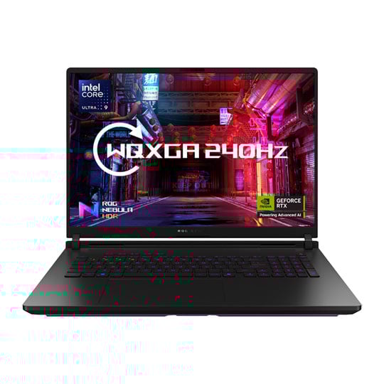 ASUS ROG Strix SCAR 18" WQXGA 240Hz Intel Core Ultra 9 275HX RTX 5080 Mini LED Gaming Laptop