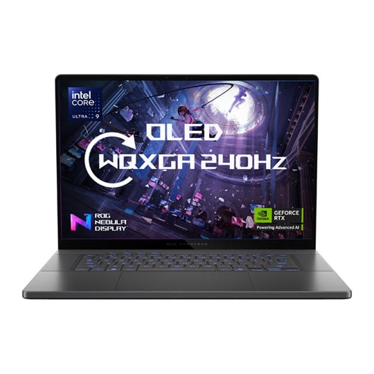 ASUS ROG Zephyrus G16 WQXGA 240Hz Intel Core Ultra 9 285H RTX 5090 OLED Gaming Laptop