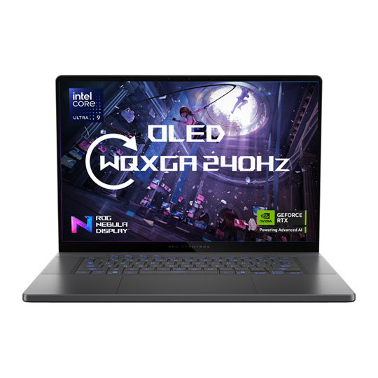 ASUS ROG Zephyrus G16 WQXGA 240Hz Intel Core Ultra 9 285H RTX 5090 OLED Gaming Laptop