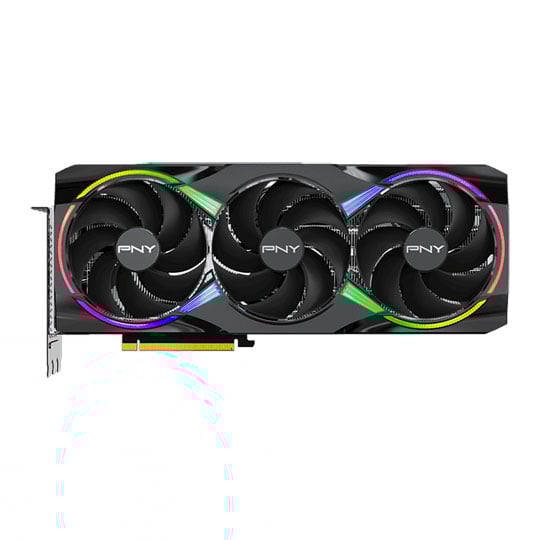 PNY NVIDIA GeForce RTX 5080 16GB ARGB Overclocked Triple Fan Blackwell Graphics Card