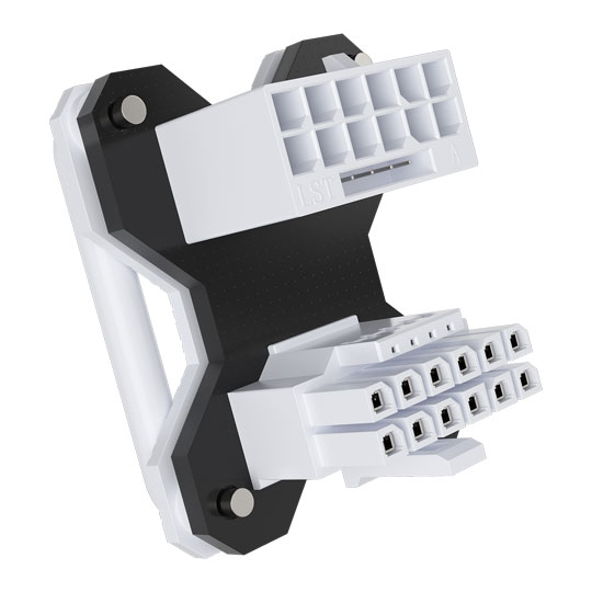 Corsair 2nd Generation PCIe 5 12V-2x6 White Power Bridge - Style A : image 2