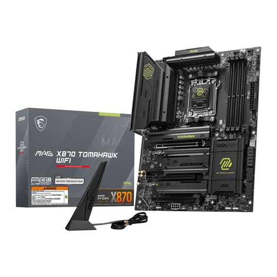 Open Box MSI MAG X870 Tomahawk WiFi AM5 DDR5 PCIe 5.0 ATX Motherboard