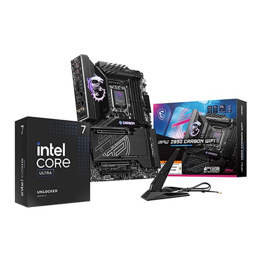 MSI MPG Z890 CARBON WIFI + Intel Ultra 7 265K Bundle