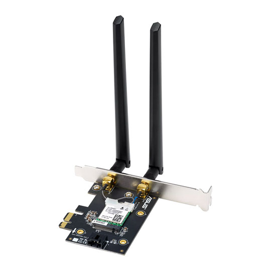 ASUS Tri-Band WiFi 7/BT 5.4 BE6500 Wireless PCIe Add-In Card : image 2